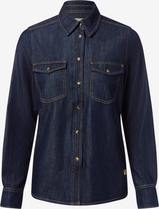 MMNatalie Denim Shirt 174670 447 Dark Blue