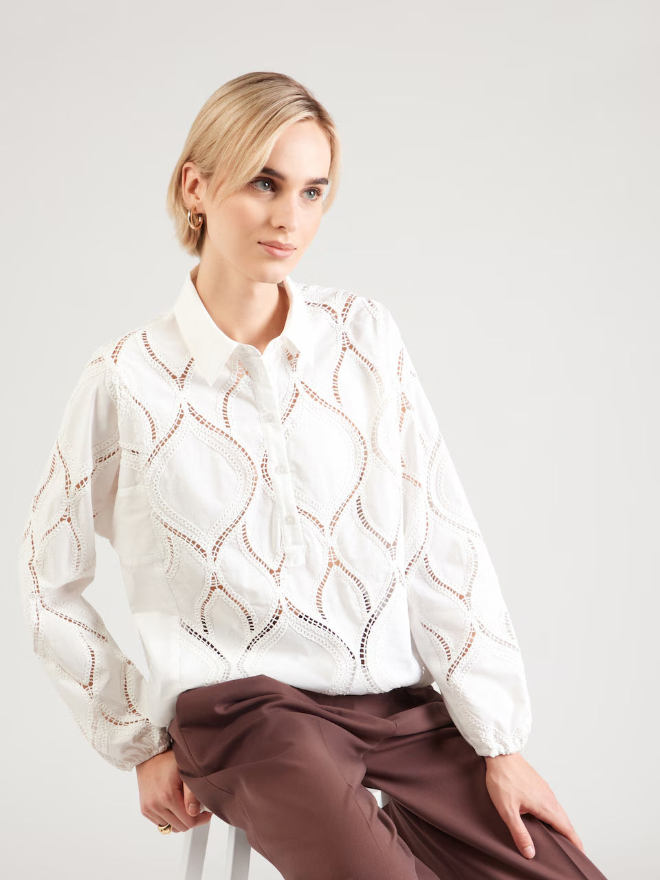 MMNolin Caminno Shirt 174010 180 Ecru