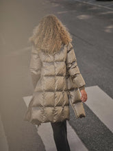 Afbeelding in Gallery-weergave laden, MMNova Metallic Down Jacket 154370 155 Brindle
