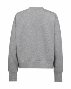 MMRenzi O-LS Tophirt 172730 919 Grey Melange