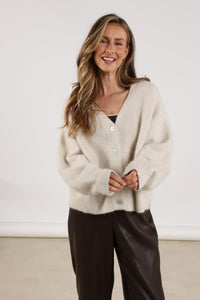 Magda Cardigan NKF05018 17 Off White