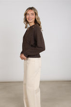 Afbeelding in Gallery-weergave laden, MerelPulloverLurexNKF03088334Chocolate__2
