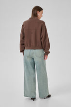 Afbeelding in Gallery-weergave laden, MetaMW Short Sweat Jacket 10705247 130 Brown
