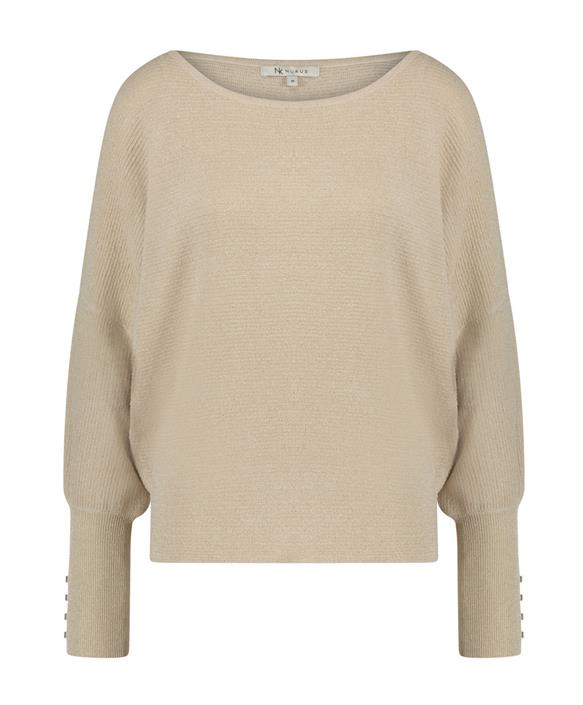 Mila Pullover Batwing FW230632 Sand