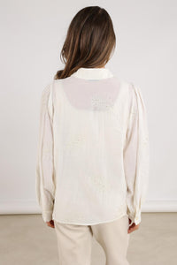 Milanova Blouse Pearl NKF02012 17 Off White