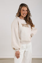 Afbeelding in Gallery-weergave laden, Muse Pullover NKF03017 54 Sand Melange
