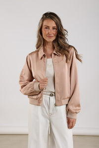 Noa Bomber NKF13036 266 Dusty Pink