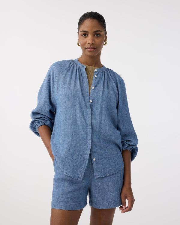 Pauli Blouse 251P133 400 Blue