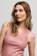 Afbeelding in Gallery-weergave laden, Rib tanktop cotton rib 3s4873-5138 554 Antique pink
