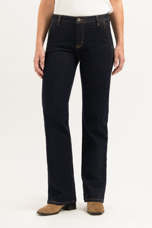 Rowie Straight CR0011 472 Rinse Denim