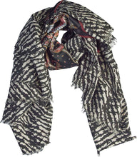 Afbeelding in Gallery-weergave laden, Scarf blurred lines 8s893-8477 000120 - Multicolour
