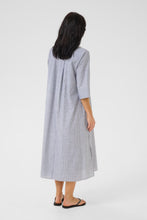 Afbeelding in Gallery-weergave laden, SkyeMW Long Jurk 10705118 105854 Delft Blue Striped
