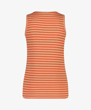 Afbeelding in Gallery-weergave laden, Stefania Singlet Striped  SS241071952 Coral/Sand
