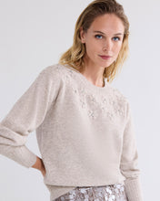 Afbeelding in Gallery-weergave laden, Sweater wool elastane blend knit 7s5879-7975 000113 - Cashmere
