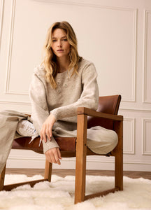 Sweater wool elastane blend knit 7s5879-7975 000113 - Cashmere