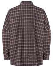 Afbeelding in Gallery-weergave laden, TDDinaOversizeShirtTD326-106505Blue_browncheck__2
