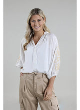 Afbeelding in Gallery-weergave laden, Tina Blouse Embroidery SS240467172 Off White
