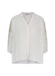 Tina Blouse Embroidery SS240467172 Off White