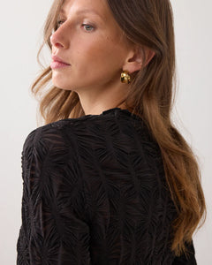 Top Spiderweb mesh 3s5066-30648 000990 - Black