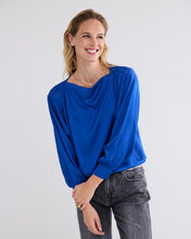Afbeelding in Gallery-weergave laden, Top batwings silky touch 2s3193-11817 000460 - Royal Blue
