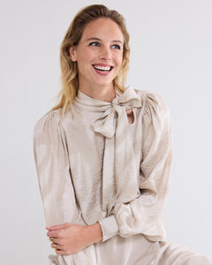 Top big feathers 2s3199-12138 000113 - Cashmere