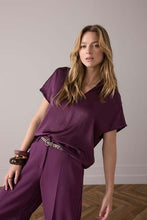 Afbeelding in Gallery-weergave laden, Top sleeveless Silky touch 2s3324-11817 000324 - Wineberry
