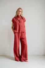 Afbeelding in Gallery-weergave laden, TrousersS26Z844335burgundy__1
