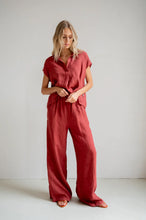 Afbeelding in Gallery-weergave laden, TrousersS26Z844335burgundy__2
