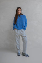 Afbeelding in Gallery-weergave laden, Trousers W25N1627 83m grey mel.
