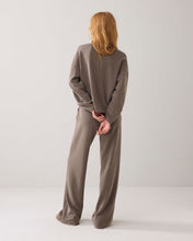 Afbeelding in Gallery-weergave laden, Trousers Washed modal scuba 4s2879-30606 000655 - Dark camo
