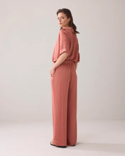 Afbeelding in Gallery-weergave laden, Trousers heavy silky touch 4s2751-12084 000505 - Sephia Blush
