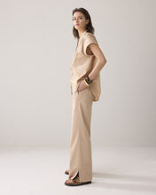 Afbeelding in Gallery-weergave laden, Trousers long cotton stretch 4s2809-11816 000707 - Sesame
