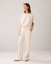 Afbeelding in Gallery-weergave laden, Trousers washed modal scuba 4s2847-30689 000122 - Ivory
