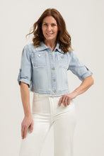 Afbeelding in Gallery-weergave laden, Zaza Jacket CR0070 452 Denim Wassing
