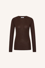 Afbeelding in Gallery-weergave laden, basiclsmelangestripetop264111021722coffeebean__3

