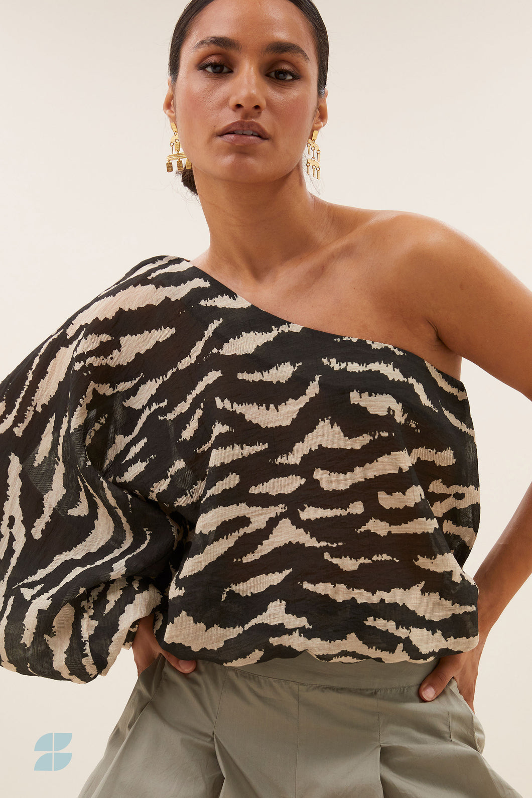 bella zebra blouse 25112035 970 black zebra print