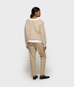 belted pants 20-046-5203 1130 earth