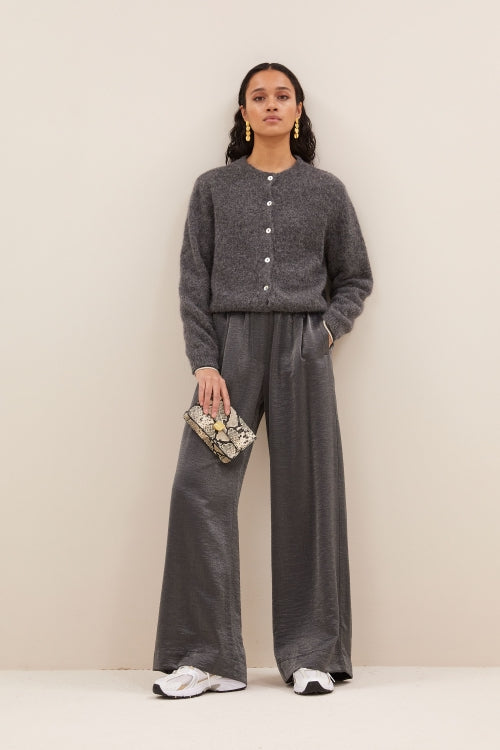 benji metallic pants 25518016 804 metallic silver