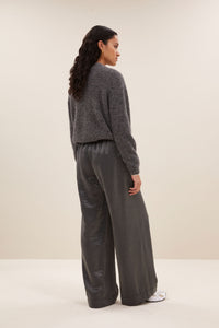 benji metallic pants 25518016 804 metallic silver