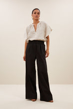 Afbeelding in Gallery-weergave laden, benji poplin pants 25118032 860 Black
