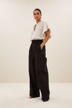 Afbeelding in Gallery-weergave laden, benji poplin pants 25118032 860 Black
