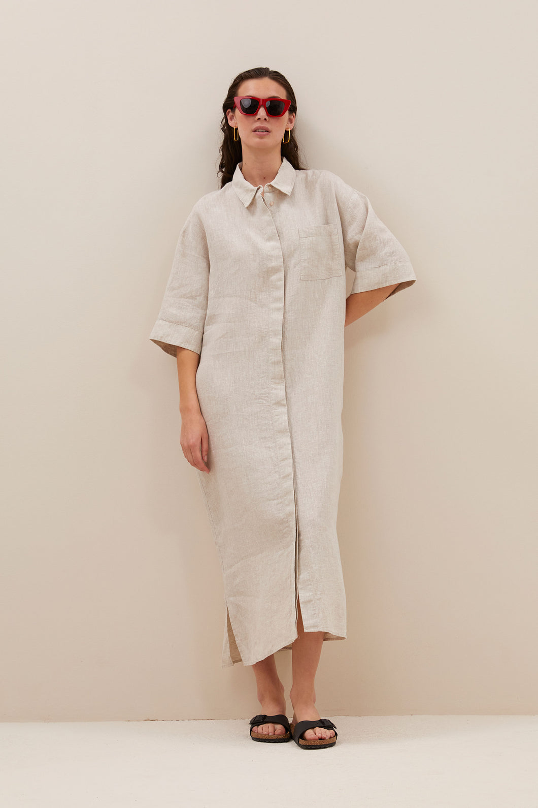 bruno linen dress 25117002 016 linen