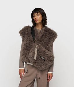hairy cross body bag 20-964-5204 1318 moonrock