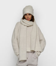 Afbeelding in Gallery-weergave laden, hairyknitscarflurex20-917-62031002Ecru__1
