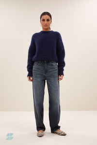 lew dark denim pants 25518012 613 dark denim