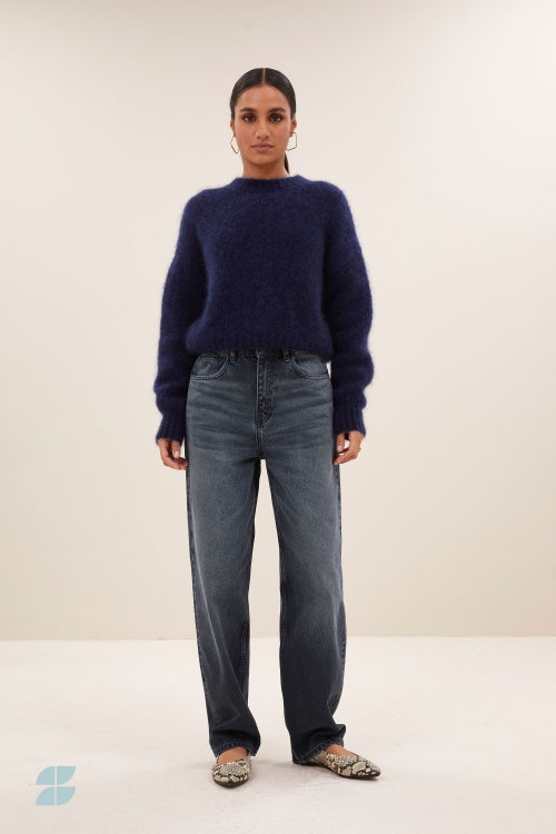 lew dark denim pants 25518012 613 dark denim