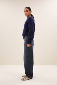 lew dark denim pants 25518012 613 dark denim