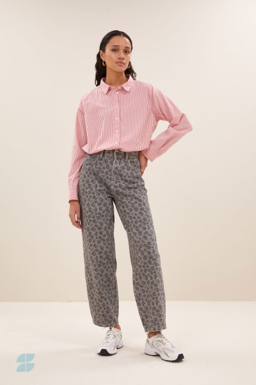 lew grey cheetah pants 25518027 803 grey cheetah