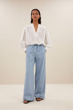 Afbeelding in Gallery-weergave laden, linn blouse 25112036 010 off white
