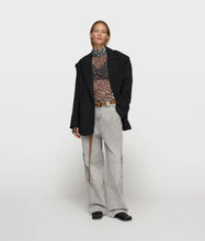 Afbeelding in Gallery-weergave laden, mesh long sleeve leopard 20-779-5204 1002 Ecru
